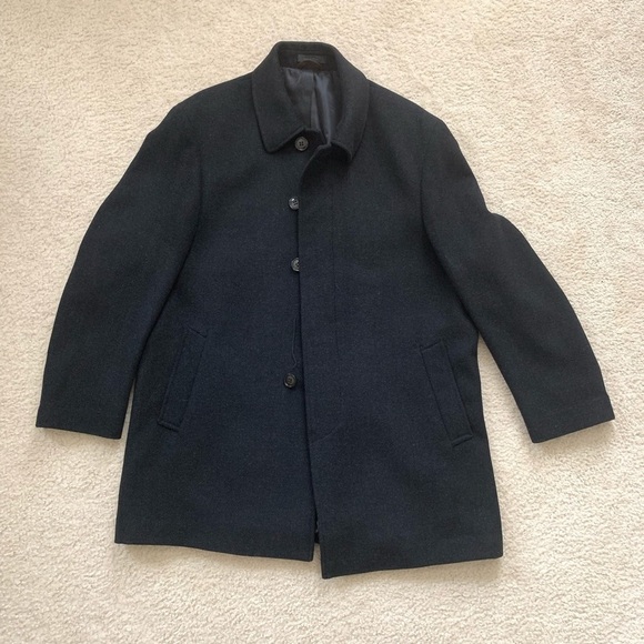 NWOT Ralph Lauren Ledbetter Overcoat Wool Sz 44S - Picture 1 of 8